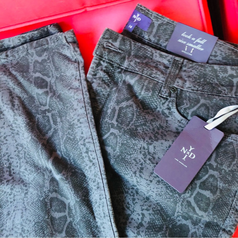 Snakeskin pants